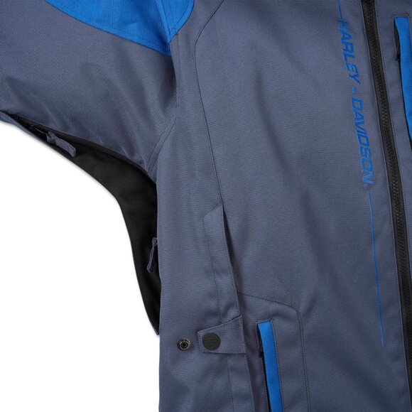 Harley-Davidson Men’s Junction Triple Vent System 2.0 Riding Jacket, Size XL - Picture 5 of 16